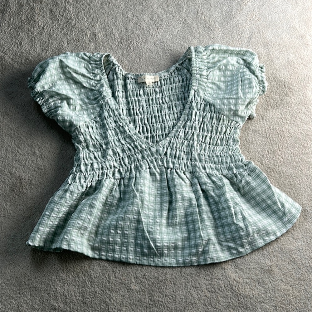 Pacsun “LA Hearts” babydoll top
